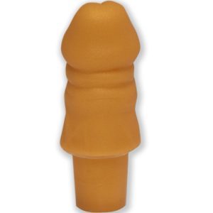 Robinet pour bouteille pénis doré – Accessoire déco chic et coquin