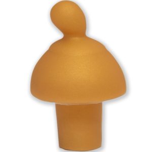 Bouchon de Bouteille Poitrine Or – Accessoire Festif Épicé