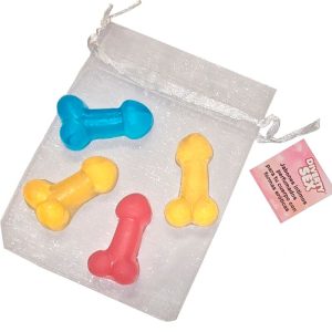 Mini savons pénis : l’accessoire coquin pour EVJF réussi