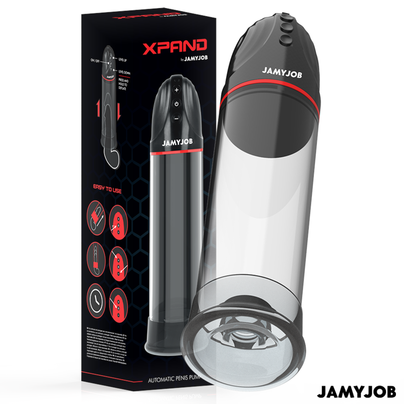 Pompe d'extension pénienne automatique XPAND - JAMYJOB
