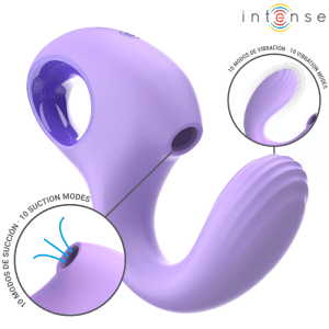 Stimulateur vibrant BAXTER INTENSE : Aspiration & Plaisir absolu