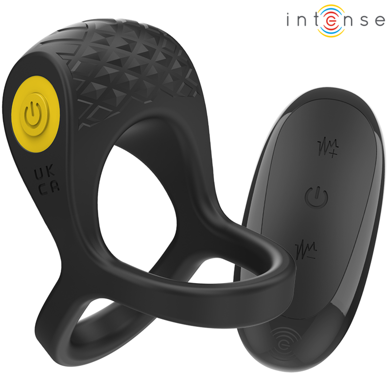 Anneau vibrant double ALEX avec télécommande – Plaisir partagé intense