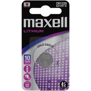 Pile CR1220 Maxell – L’énergie discrète pour vos accessoires intimes
