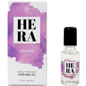 <strong>Parfum sensuel féminin à l’huile</strong> HERA – Séduction naturelle au creux de la peau