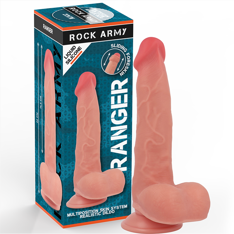 Gode réaliste en silicone Liquid Silicone RANGER