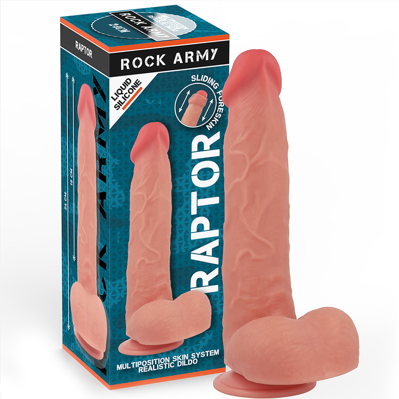 <strong>Godemiché réaliste en silicone RAPTOR</strong> : plaisir intense et sensations naturelles