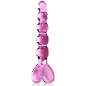 Masseur intime en verre luxueux pour stimulation intense