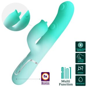 Vibromasseur rabbit Pretty Love – Plaisir double et sensations luxueuses
