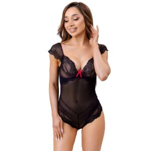 Body en dentelle noire Livco Corsetti Fashion – Élégance & sensualité
