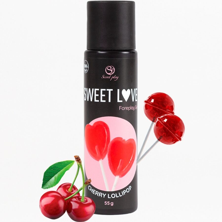 Gel lubrifiant comestible pour jeux érotiques sensoriels