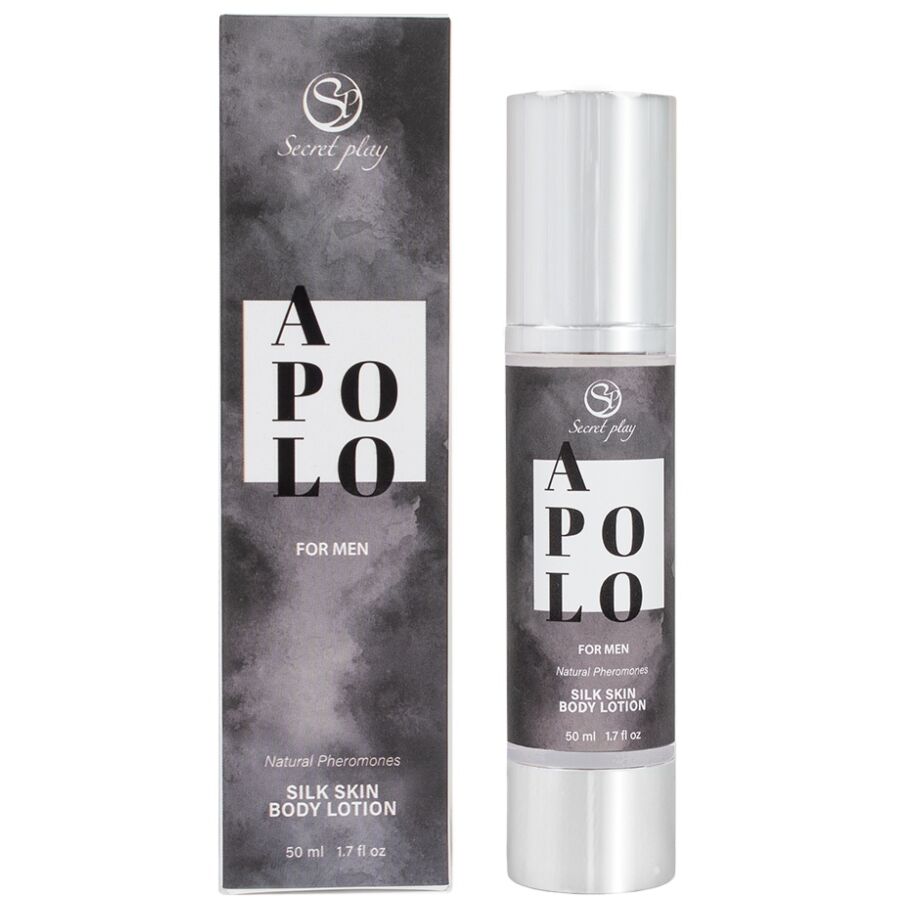 Lotion aphrodisiaque pour homme Apollo Silk Skin – Peau soyeuse et séduction naturelle