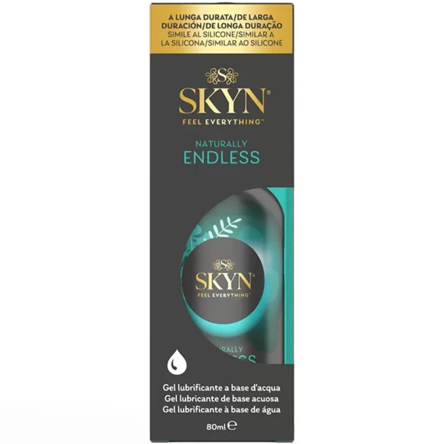 Lubrifiant à base d'eau longue durée SKYN – Pour une intimité naturelle et intense