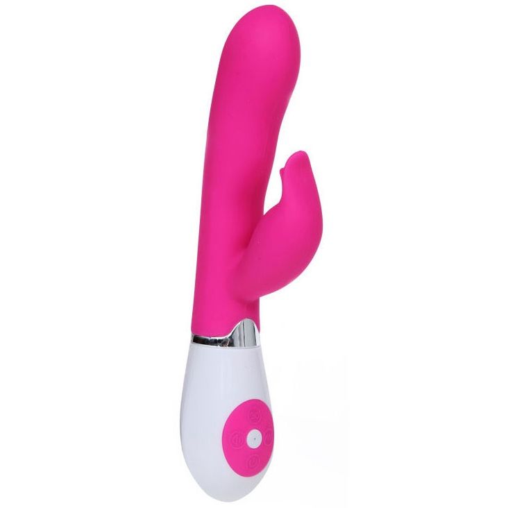 Vibromasseur à commande vocale avec stimulateur clitoridien