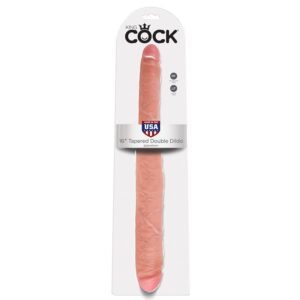 Double gode réaliste King Cock – sensations authentiques à deux