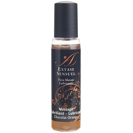 Lubrifiant à base d'eau chocolat orange – Extase Sensual