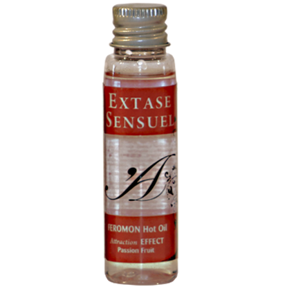<strong>Huile de massage fruit de la passion</strong> à effet thermique et phéromones