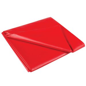 Drap Latex Noir Résistant pour Jeux Érotiques Extrêmes