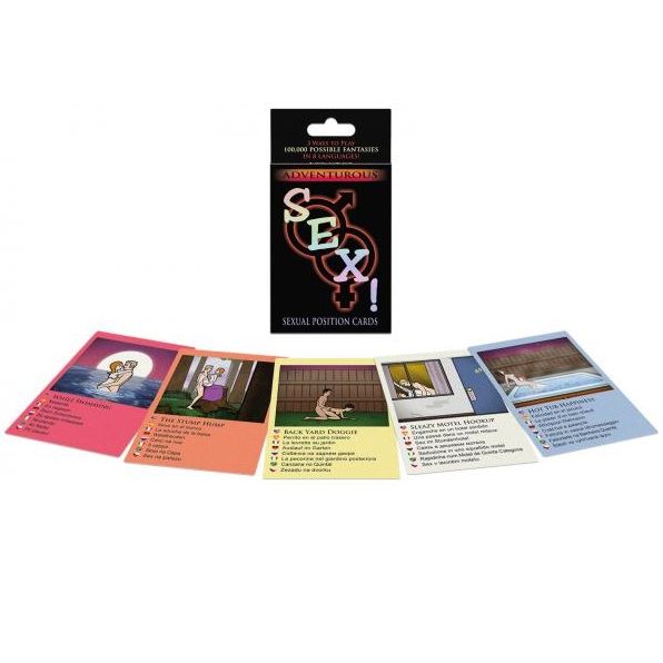 Jeu de cartes érotiques SEXE Aventureux – Vivez 100 000 fantasmes