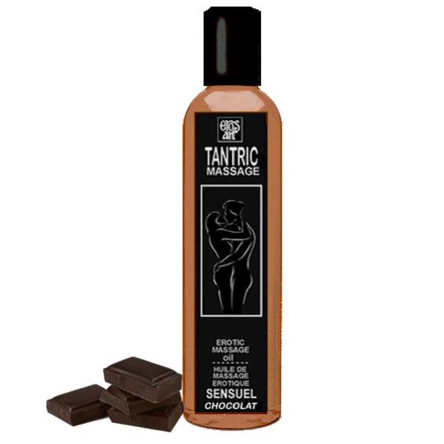 Huile de massage au chocolat aphrodisiaque – Plaisir sensoriel garanti