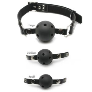 <strong>Bâillon d’entraînement BDSM avec 3 gags respirants</strong>