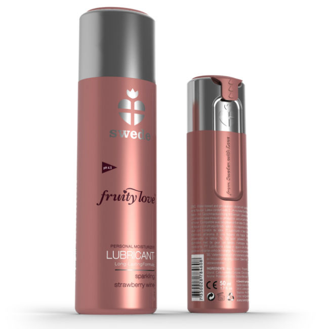 <strong>Lubrifiant Fruité Comestible Swede Fruity Love</strong> – Douceur naturelle pour vos instants les plus sensuels