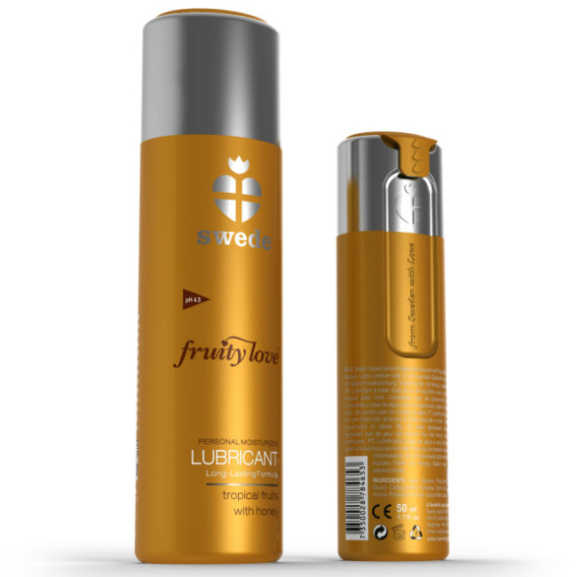 Lubrifiant comestible Fruity Love – Douceur fruitée et plaisir naturel