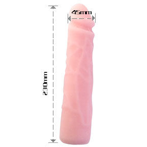 Gode réaliste en silicone LOVE COMPANION pour pénétrations intenses