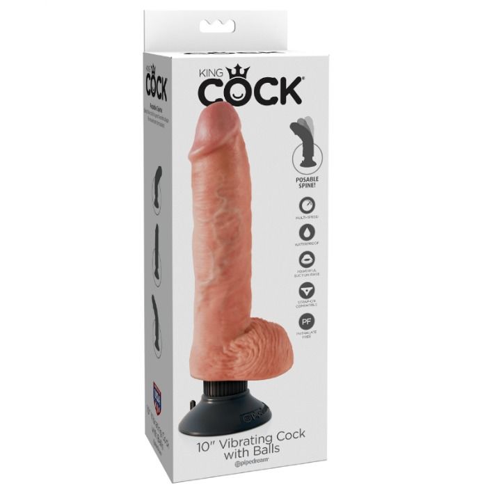 King Cock Gode Vibrant Noir – Le réalisme ultime pour vos envies