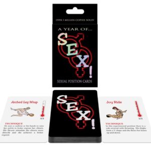 Jeu de cartes érotique Une Année de Sexe – Kama Sutra au quotidien
