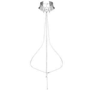 <strong>Tour de cou BDSM Désir Métallique</strong> : la sensualité à fleur de peau