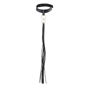 Collier bondage pompons vegan MAZE – Accessoire érotique et tendance