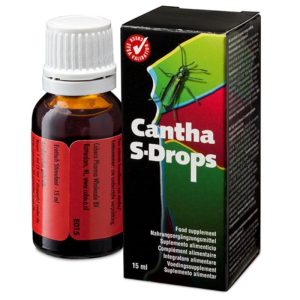 Gouttes érotiques Cantha S-Drops pour booster le désir naturellement