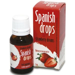 <strong>Spanish Drops Strawberry Dreams</strong> – Gouttes aphrodisiaques à la fraise pour éveiller les sens