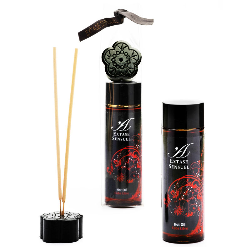 <strong>Huile de massage chaude Extase Sensuelle</strong> – intensifie tes plaisirs en douceur
