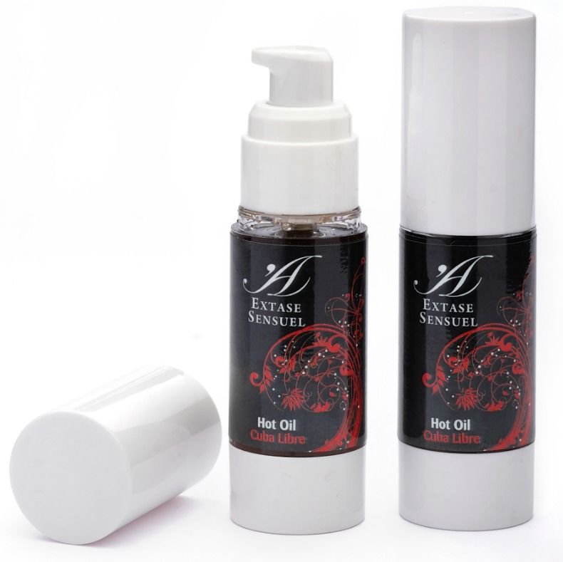 Huile de massage chauffante Extase Sensuelle – Plaisir intense à chaque caresse