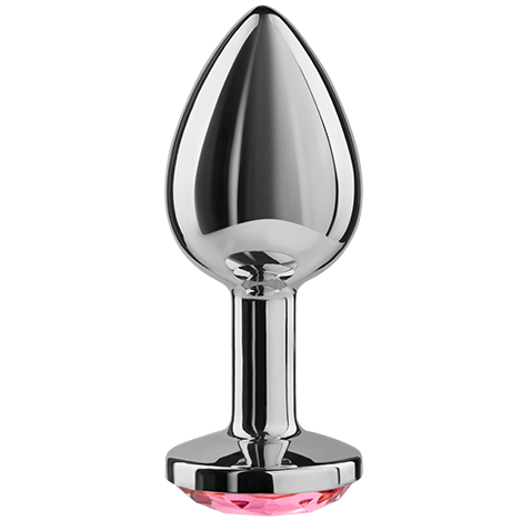 Plug anal en aluminium avec bijou – Luxe et plaisir raffiné