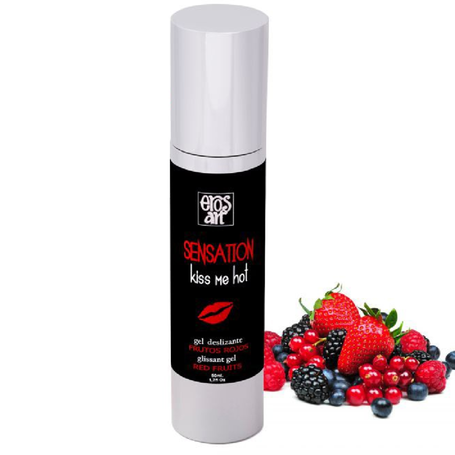 Lubrifiant naturel fruits rouges avec effet chauffant