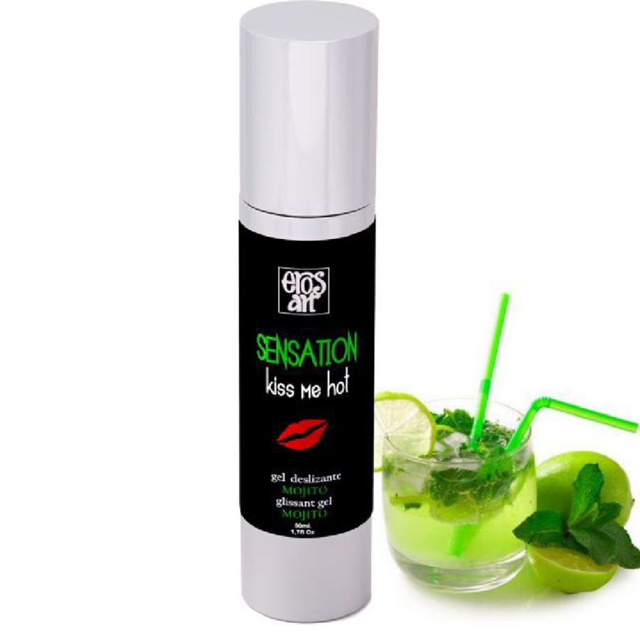 Lubrifiant naturel goût Mojito avec effet chauffant