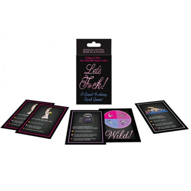Jeu érotique Let's F*** – Cartes coquines pour couples