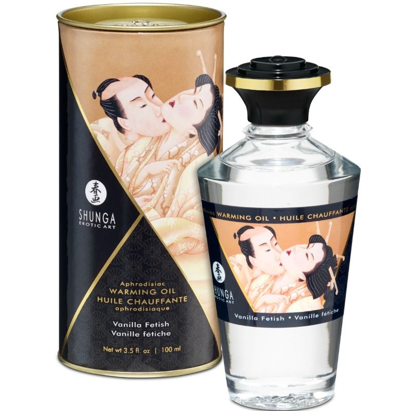 <strong>Huile de massage chaude à la vanille</strong> pour sensualité envoûtante