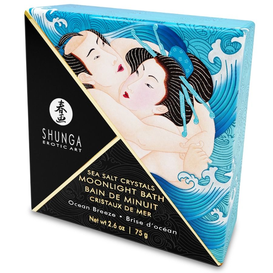 Sels de bain érotiques Shunga – Rituel sensuel parfumé