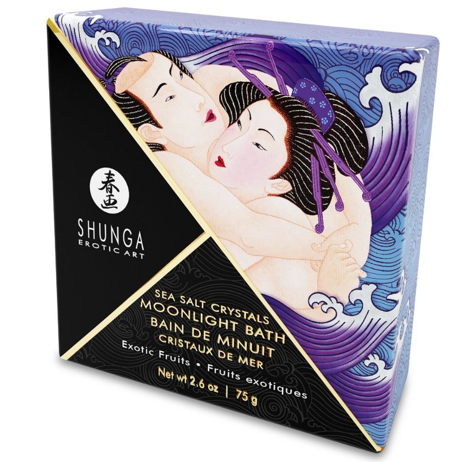 Sels de bain aphrodisiaques Shunga pour un instant sensuel