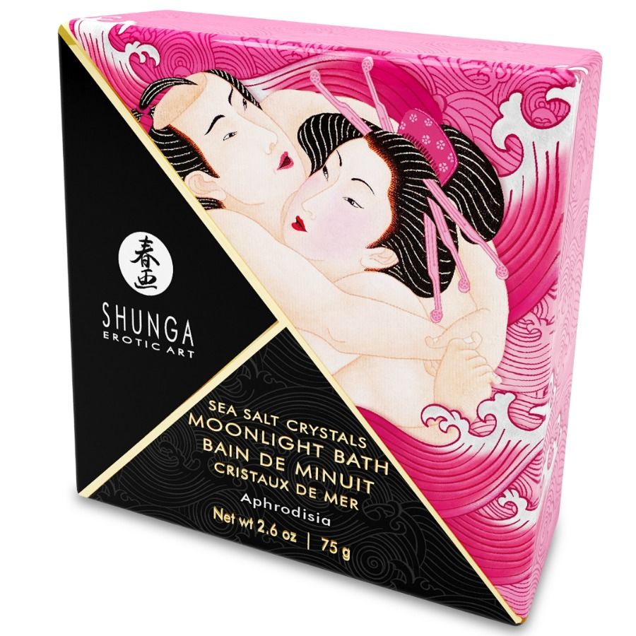 Sels de bain Shunga : Rituel érotique aux cristaux orientaux