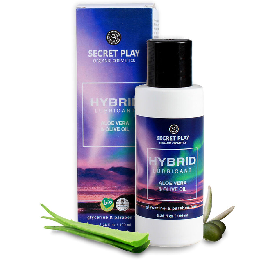 Lubrifiant hybride naturel à l’Aloe Vera et Olive – Sensualité durable