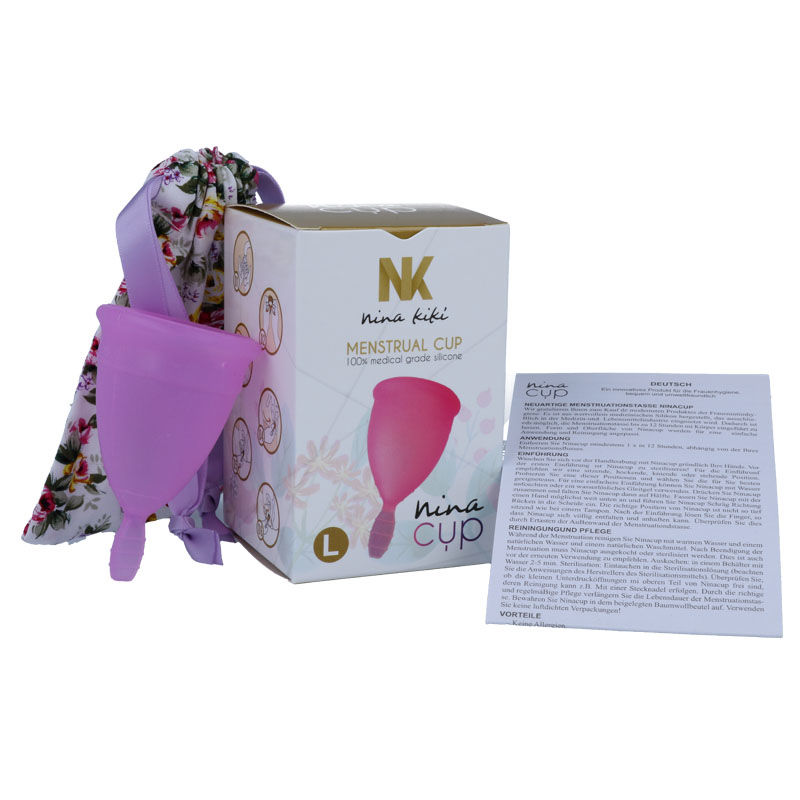 NINA CUP : La coupe menstruelle en silicone confortable et écologique