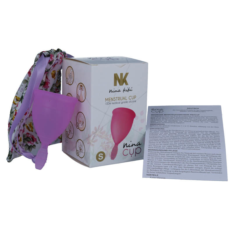 NINA CUP : la coupe menstruelle en silicone confortable et écologique