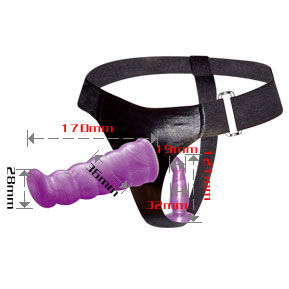 Harnais double pénétration pour femme – sensations partagées garanties
