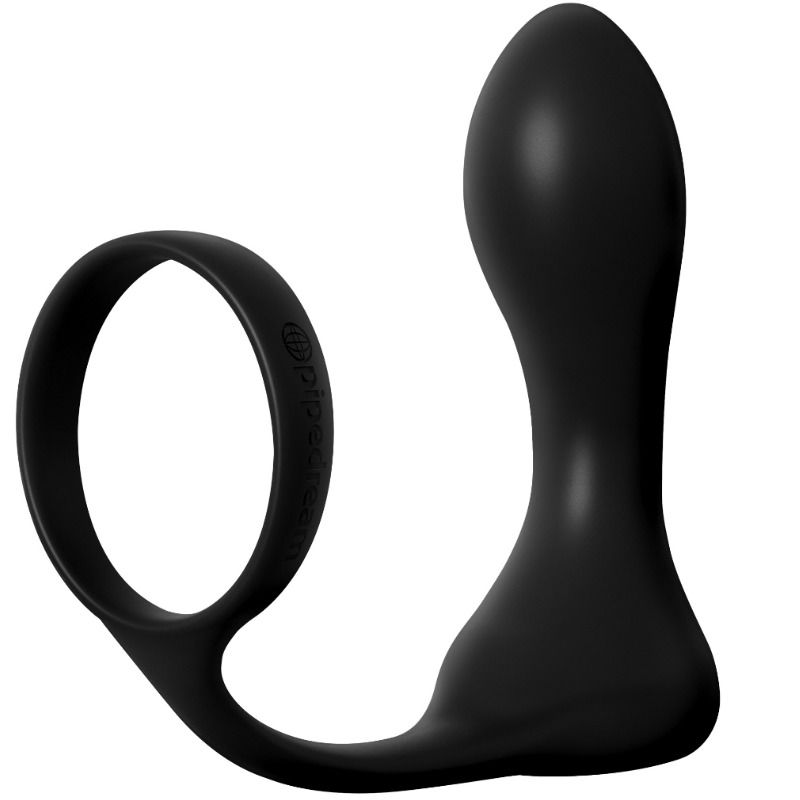 Plug Anal Vibrant Rechargeable Ass-Gasm Pro en Silicone Elite