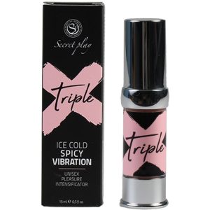 Gel intensificateur de plaisir unisexe Triple X