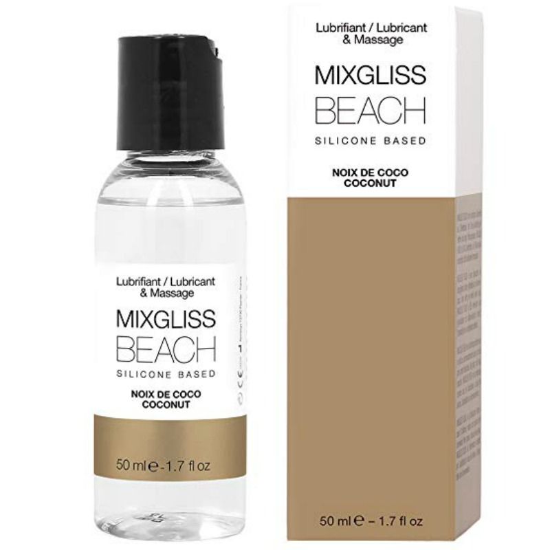 Lubrifiant coco Mixgliss Plage – silicone sensuel fabriqué en France
